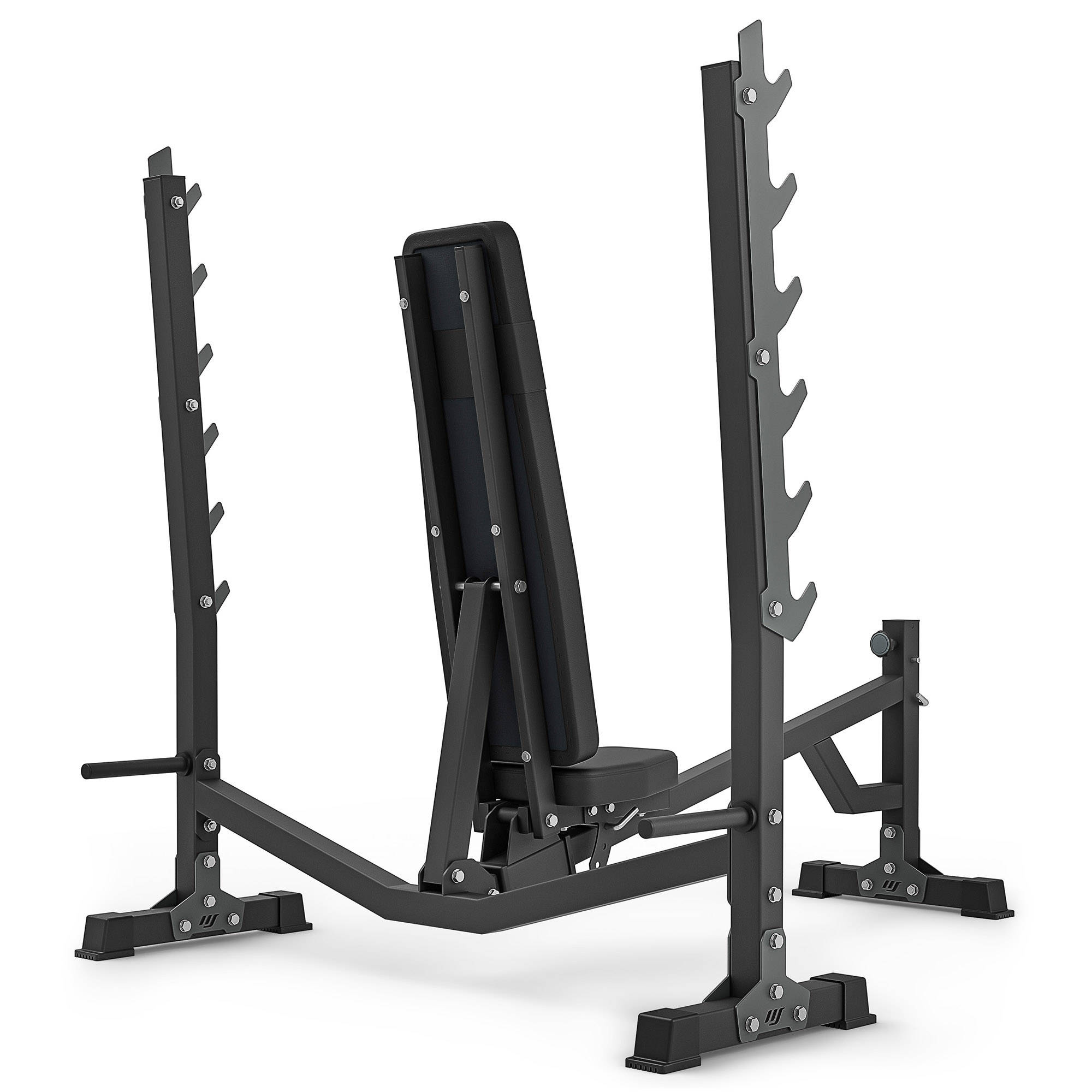 Panca regolabile con supporti e inclinazione negativa MS-L106 3.0 - Marbo Sport
