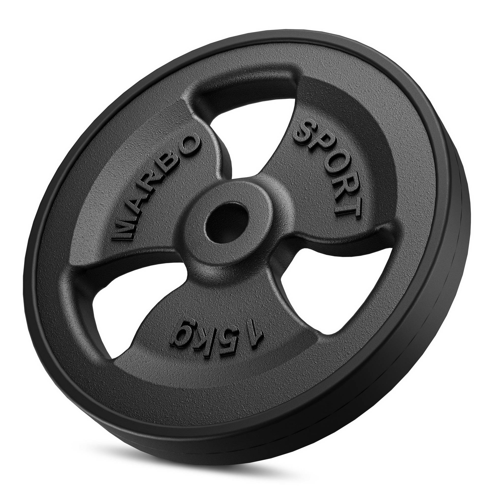 Peso in ghisa gommato 15 kg con foro ø31 mm MW-O15G-kier