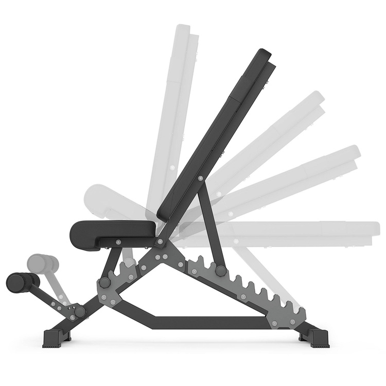 Set MS2_2.0 | panca bifacciale + cavalletti regolabili - Marbo Sport