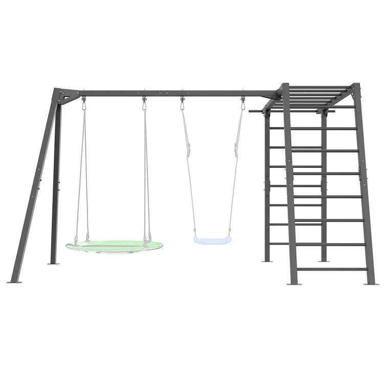 Scala PREMIUM - MO-016 + altalena doppia PREMIUM - MO-018 - Marbo Sport