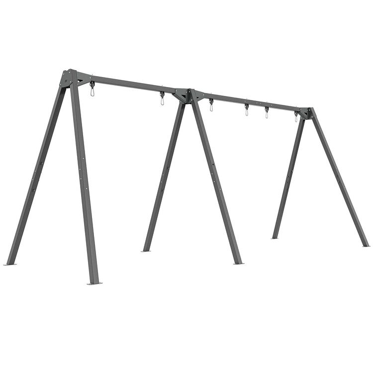 Altalena a tre posti con cuscinetti (telaio) PREMIUM MO-014 - Marbo Sport