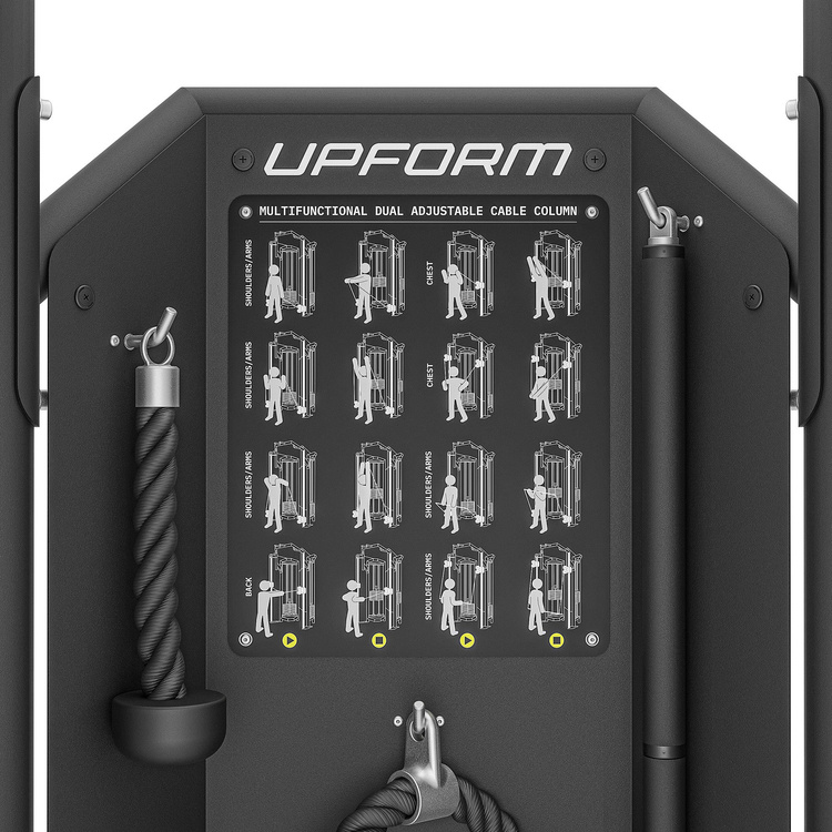 Carrucola a cavo doppio UF-019 - UpForm