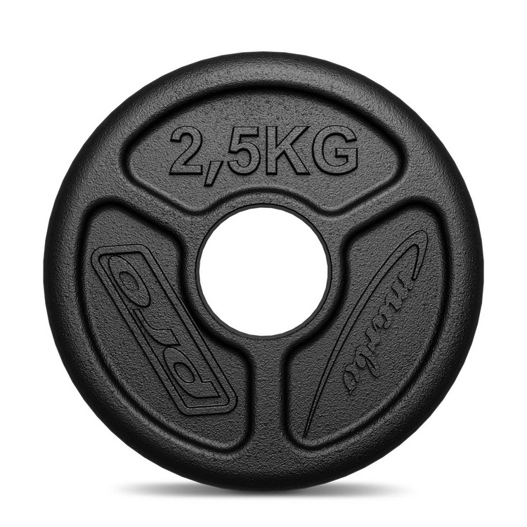 Peso Olimpico in Ghisa 2,5kg con foro ø51 mm MW-O2,5-OLI - Marbo Sport