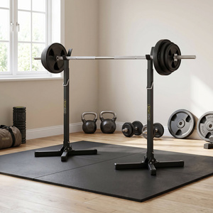 Supporti per bilancieri regolabili (2 pezzi) SG-10 - Accessori smartGym Fitness