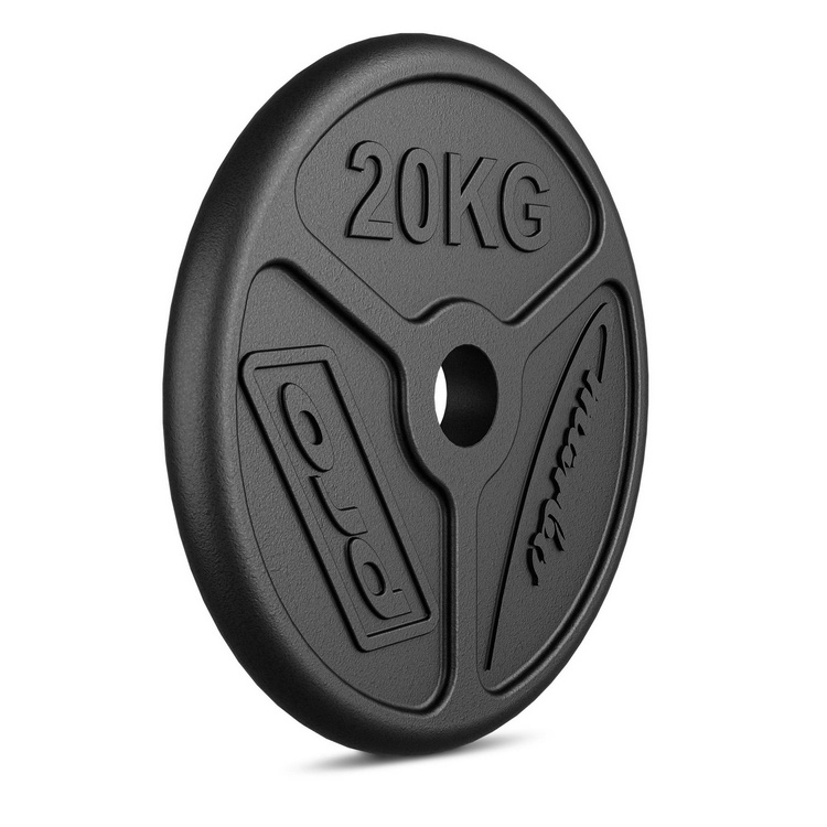 Peso Olimpico in Ghisa 20kg con foro ø51 mm MW-O20-OLI - Marbo Sport