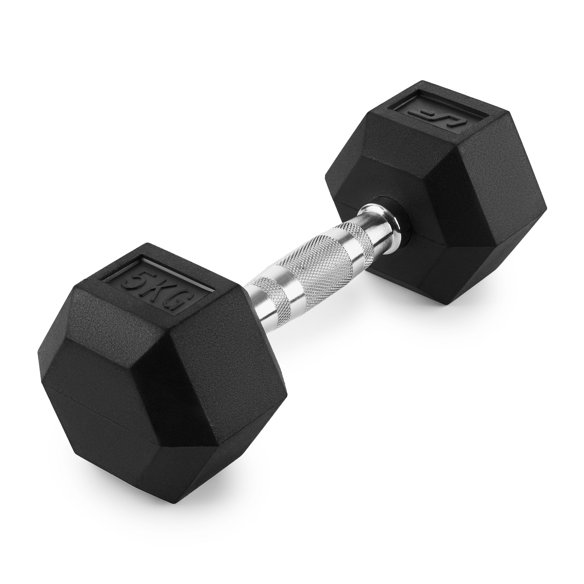 Manubrio HEX in ghisa gommata