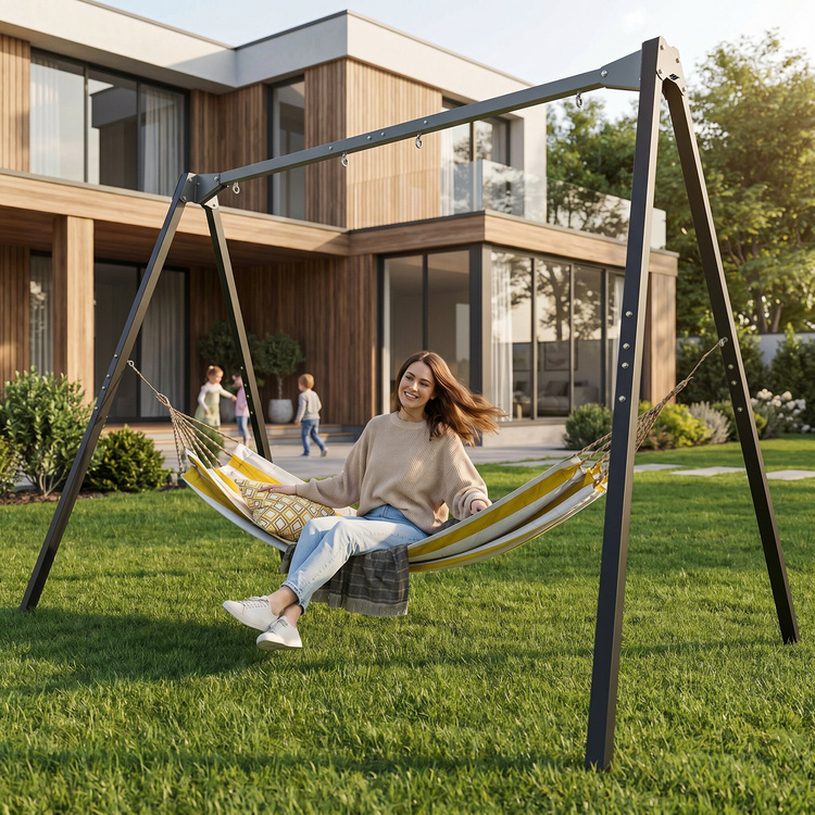 Altalena da giardino 2 posti (telaio) MO-002 - Marbo Sport