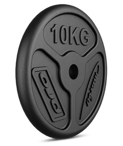Peso in ghisa 10 kg SLIM con foro ø31 mm MW-O10-slim - Marbo Sport