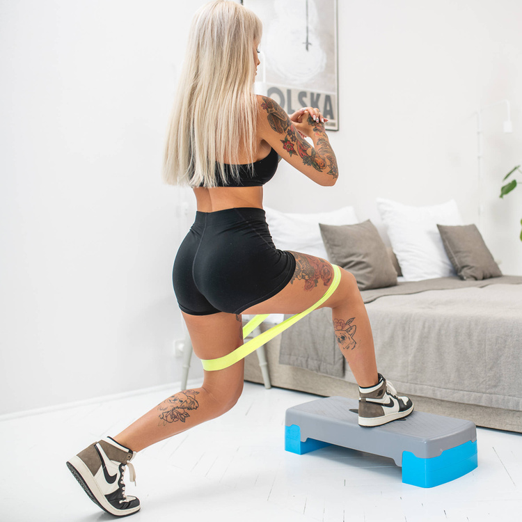 Set di 5 bande di resistenza 600 x 50 mm - multicolore - Marbo Sport