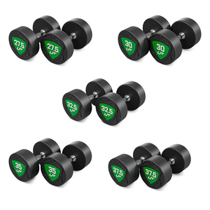 Set di manubri in poliuretano 27,5-37,5kg (incrementi di 2,5 kg) 325 kg - UpForm