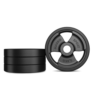 Peso in ghisa gommato 2,5 kg con foro ø31 mm MW-O2-5G-kier - Marbo Sport