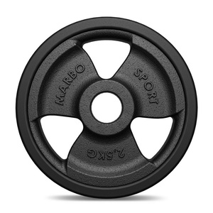 Peso in ghisa gommato 2,5 kg con foro ø31 mm MW-O2-5G-kier - Marbo Sport