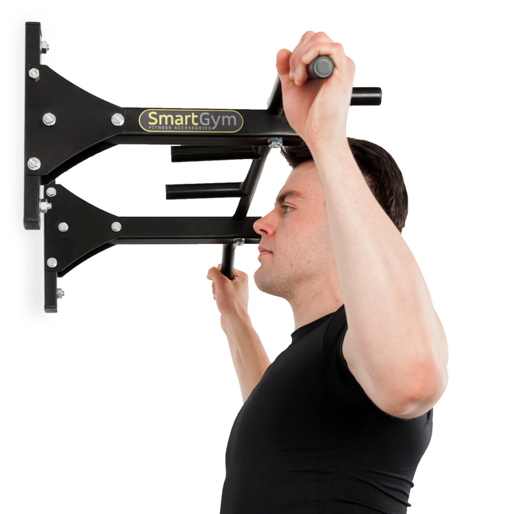 Sbarra per esercizi pull-up a parete/soffitto SG-12 - Accessori fitness SmartGym
