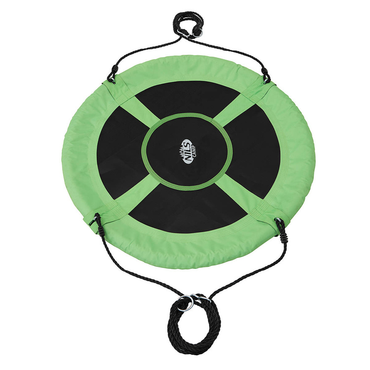 Altalena sospesa a nido di cicogna Ø100 cm GREEN - NILS