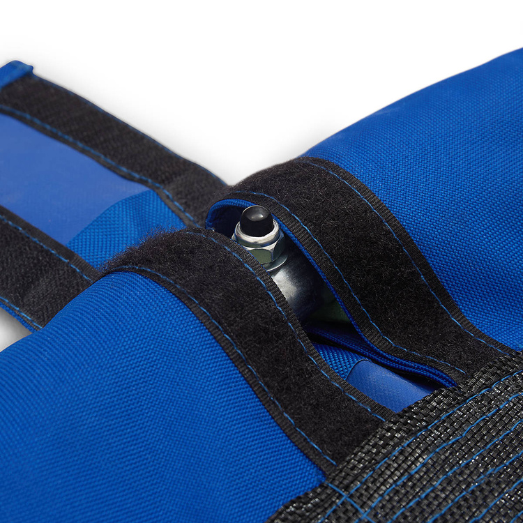 Altalena sospesa a nido di cicogna Ø100 cm BLU - NILS