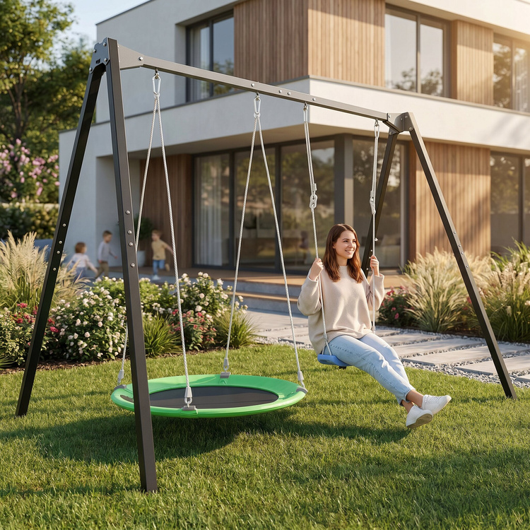 Altalena da giardino 2 posti (telaio) MO-002 - Marbo Sport