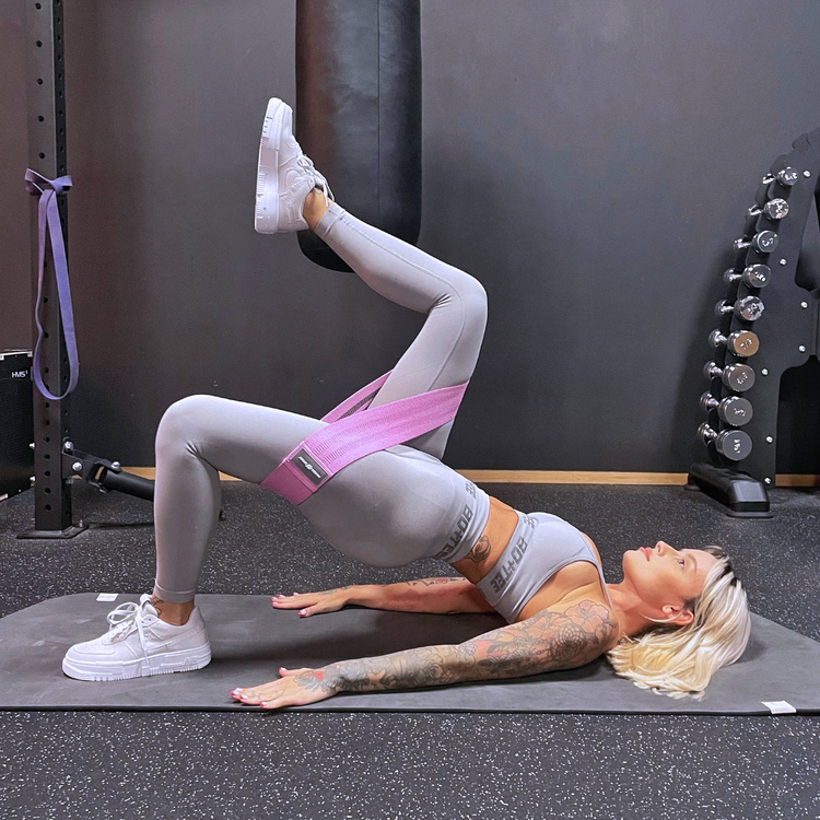 Set di 3 bande di resistenza in tessuto - Marbo Sport