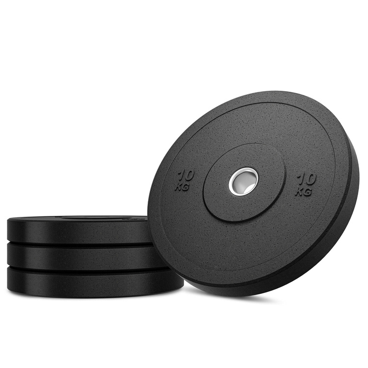 Set MW-Bumper - Pesi Olimpionico in Gomma | 30 kg / 2 x 5 kg, 2 x 10 kg - Marbo Sport