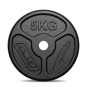 Peso in ghisa 5 kg SLIM con foro ø31 mm MW-O5-slim - Marbo Sport