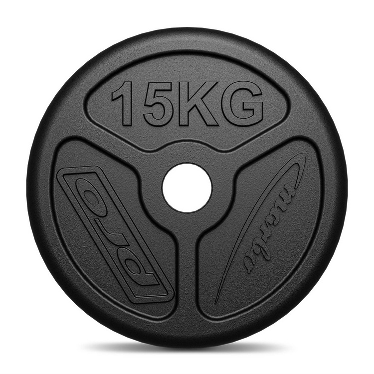 Peso Olimpico in Ghisa 15kg con foro ø51 mm MW-O15-OLI - Marbo Sport