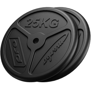 Set di pesi in ghisa SLIM con foro ø31 mm | Set 50 kg / 2 x 25 kg - Marbo Sport