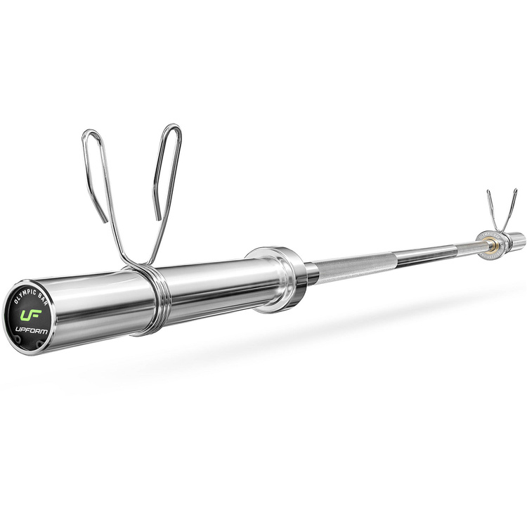 Set OLG1 | Barra Olimpionica 180 cm + Barra Olimpionica curl 120 cm + 2x Barra Olimpionica corta 50 cm - Marbo Sport