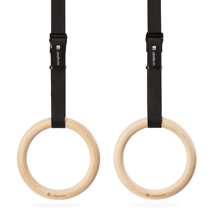 Anelli da ginnastica in legno - Ubeform