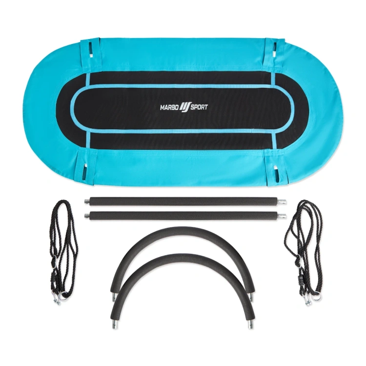 Altalena a nido ovale 167 x 71 cm turchese - Marbo Sport