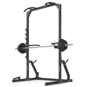 Mezza gabbia per squat con barra per pull up con rack e stazione per dip + attacco per mine MS-U115 2.0 - Marbo Sport