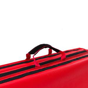 Materasso pieghevole ginnico duro in velcro 180 x 60 x 5 cm rosso - Marbo Sport