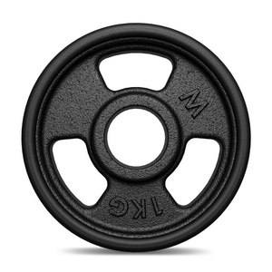 Peso in ghisa gommato 1 kg con foro ø31 mm MW-O1G-kier - Marbo Sport