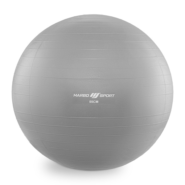 Palla fitness 55 cm grigia Marbo Sport