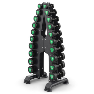 Set di manubri in poliuretano 1-10kg (incrementi di 1 kg) 110 kg - UpForm