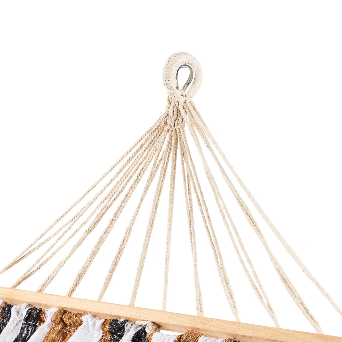 Amaca da giardino con barra in legno 290 x 125 cm - Ubeform