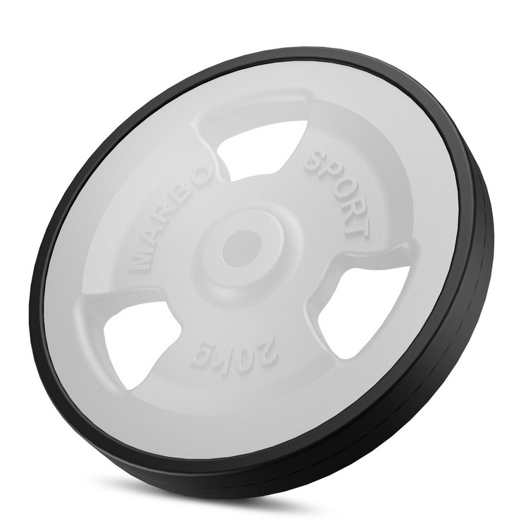 Rivestimento in gomma Tri-grip per i dischi 20kg MW-GUMA20 - Marbo Sport