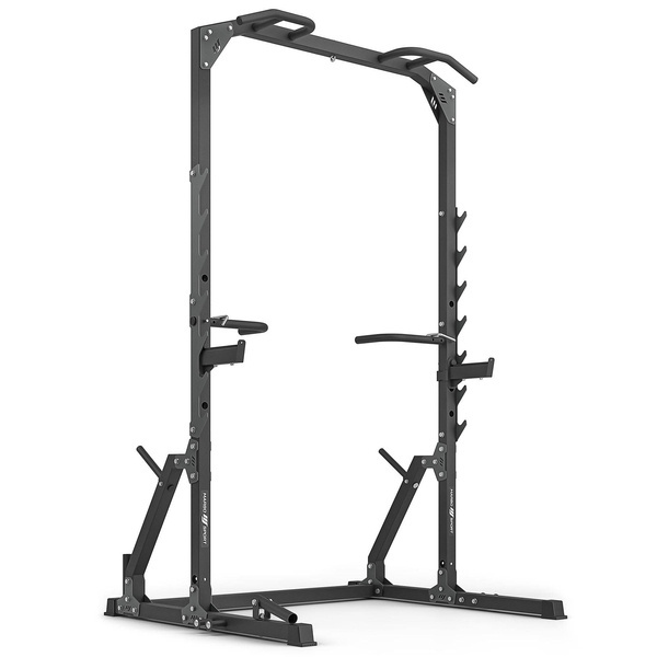 Mezza gabbia per squat con barra per pull up con rack e stazione per dip + attacco per mine MS-U115 2.0 - Marbo Sport