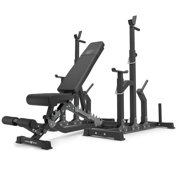 Set MS2_2.0 | panca bifacciale + cavalletti regolabili - Marbo Sport