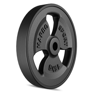 Peso in ghisa gommato 15 kg con foro ø31 mm MW-O15G-kier
