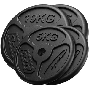 Set di pesi in ghisa SLIM con foro ø31 mm | Set 30 kg / 2 x 10 kg + 2 x 5 kg - Marbo Sport