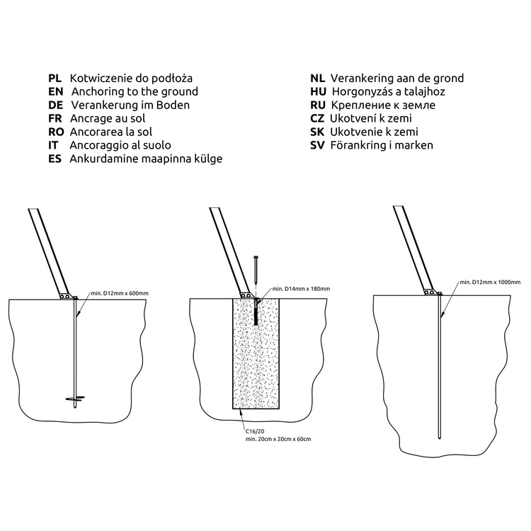 Altalena da giardino (telaio) MO-001 - Marbo Sport