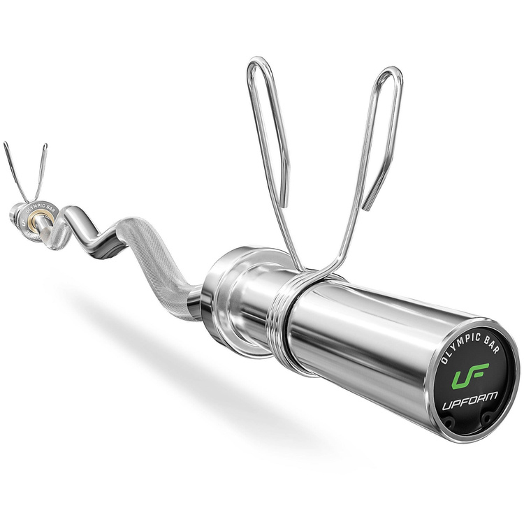 Barra Olimpionica curl 120 cm UF-G120L-OLI-CH - UpForm