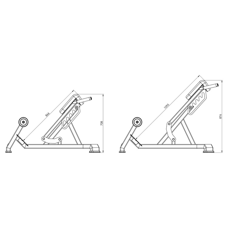 Panca lombare MP-L212 2.0 - Marbo Sport