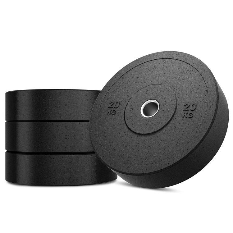 Set MW-Bumper - Pesi Olimpionico in Gomma | 100 kg / 2 x 5 kg, 2 x 10 kg, 2 x 15 kg, 2 x 20 kg - Marbo Sport