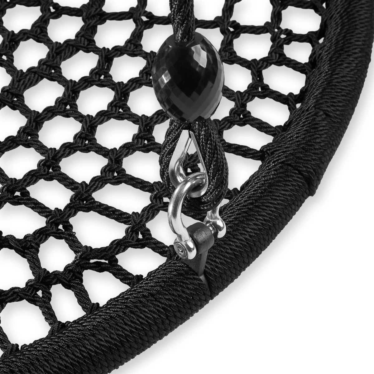 Altalena a nido 120 cm Deluxe nera - Ubeform