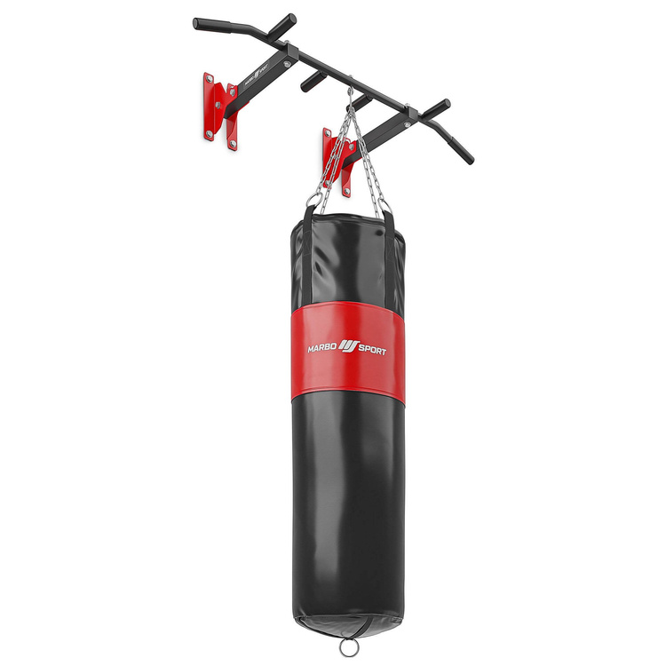 Sbarra universale per parete e soffitto con gancio per sacco da boxe MH-D202 - Marbo Sport